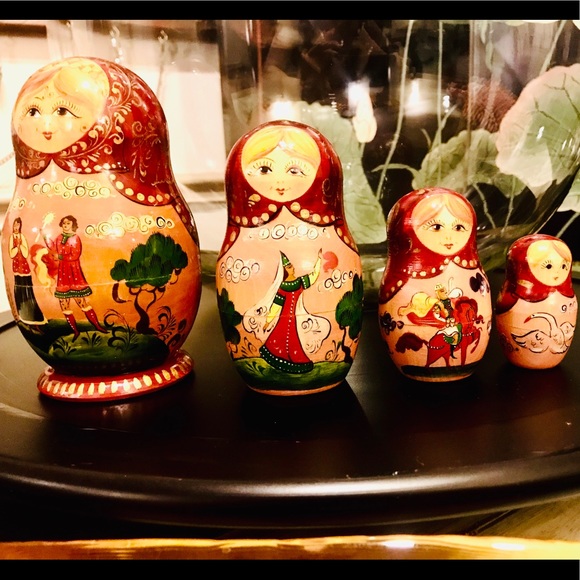 Authentic russian nesting dolls Clearance